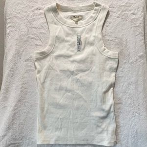 Madewell brand new tank top XS in white color